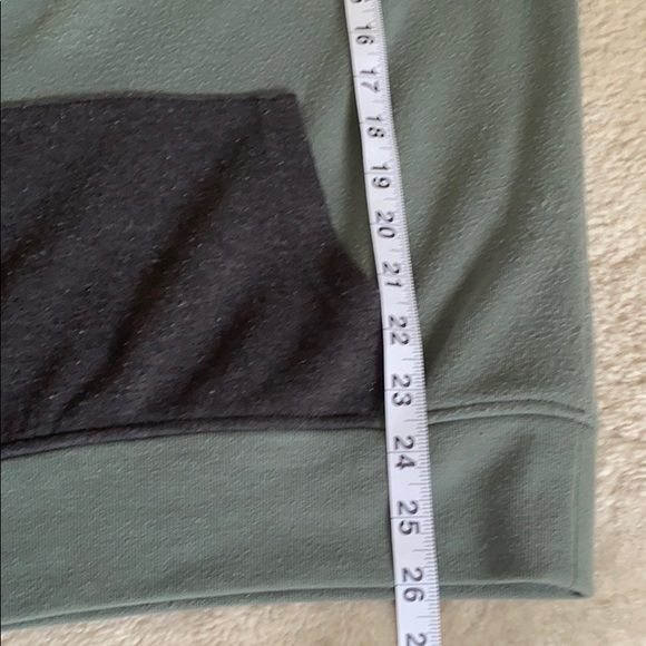 🥭 (4 for $15) Zine PacSun Green and Grey Pullover - Picture 4 of 6